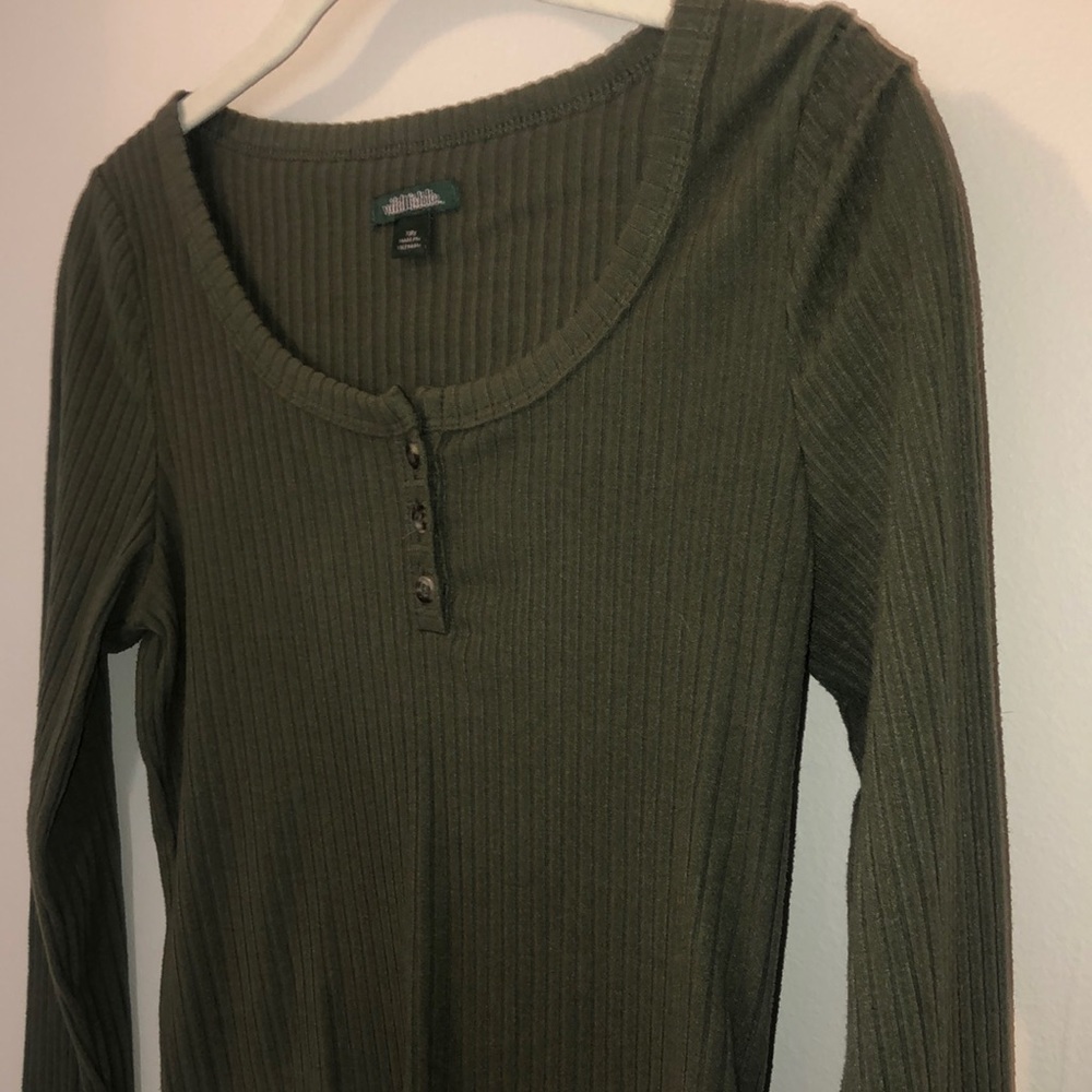 Dark Green Long Sleeve